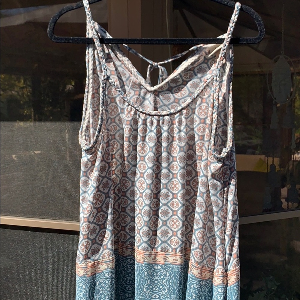 Knox Rose Braided Strap Maxi Dress